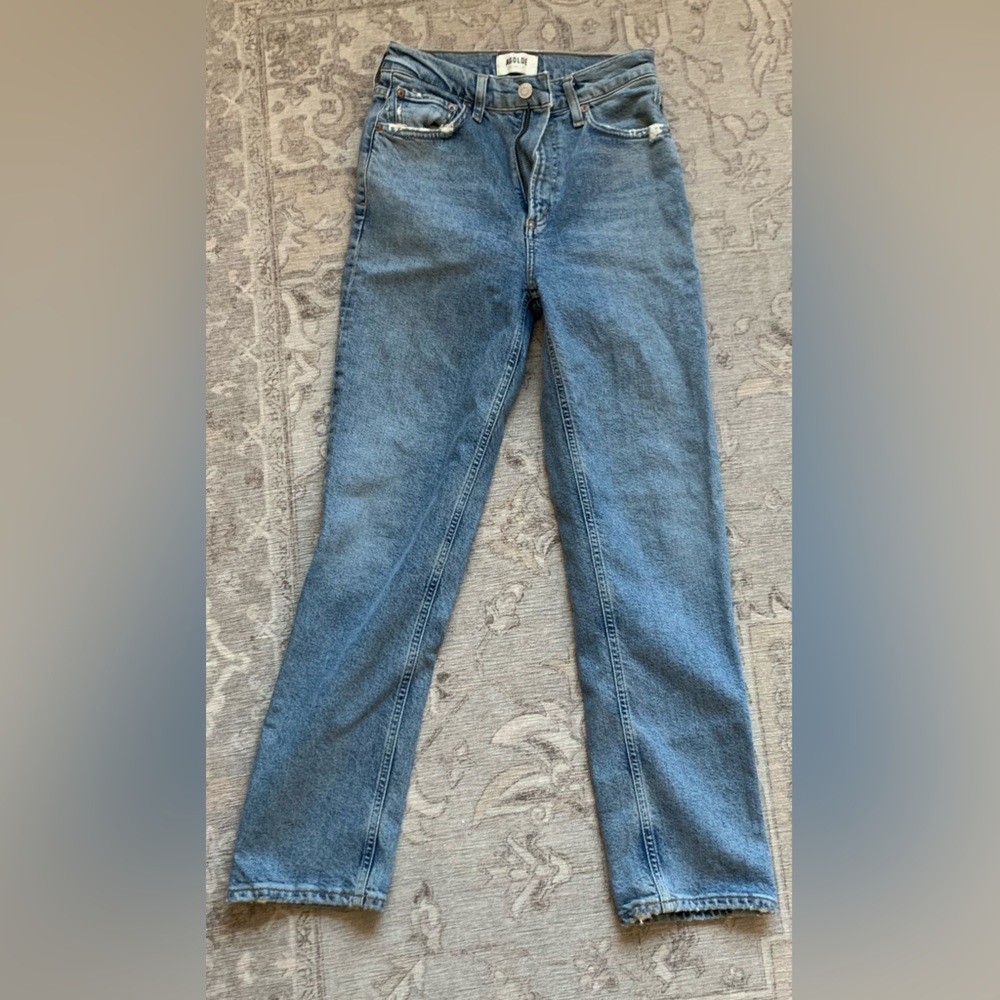 Agolde wilder jeans blue size size 24
